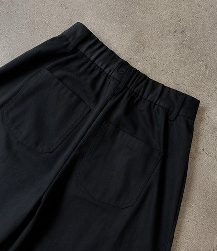 Leopard Baggy Pants – Schwarz