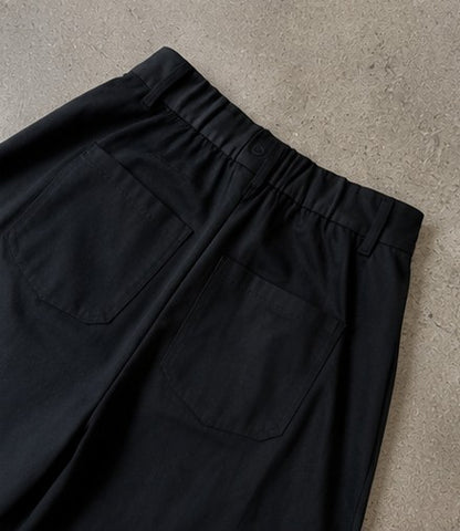 Leopard Baggy Pants – Schwarz