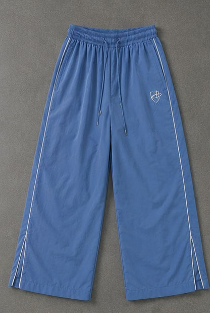 Baggy Track Pants – Hellblau