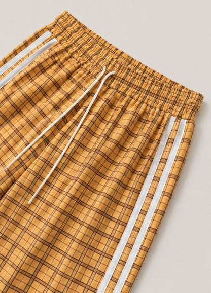 Check Wide Leg Pants – Braun